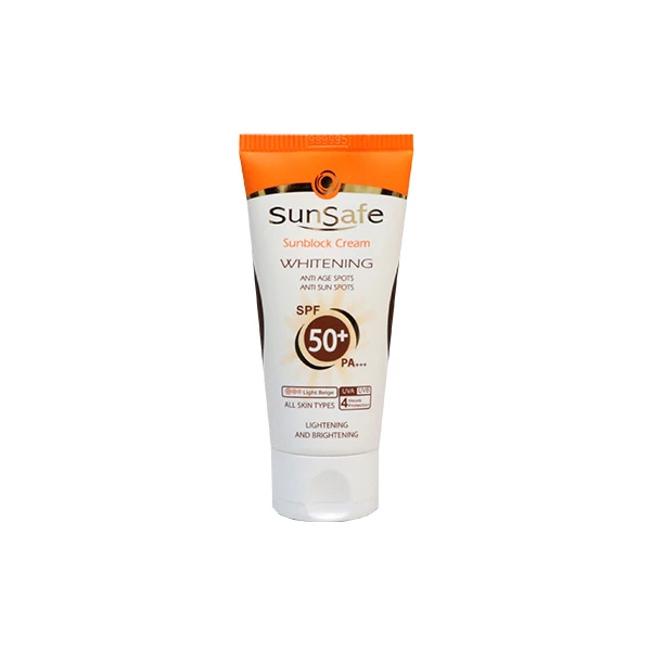 كرم ضد آفتاب روشن کننده رنگی سان سيف SPF50